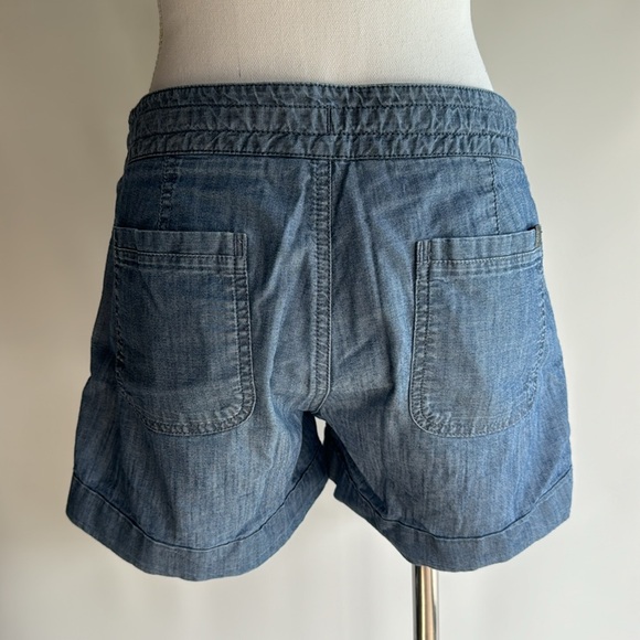 The North Face Chambray Shorts - sz 4 - Picture 4 of 7